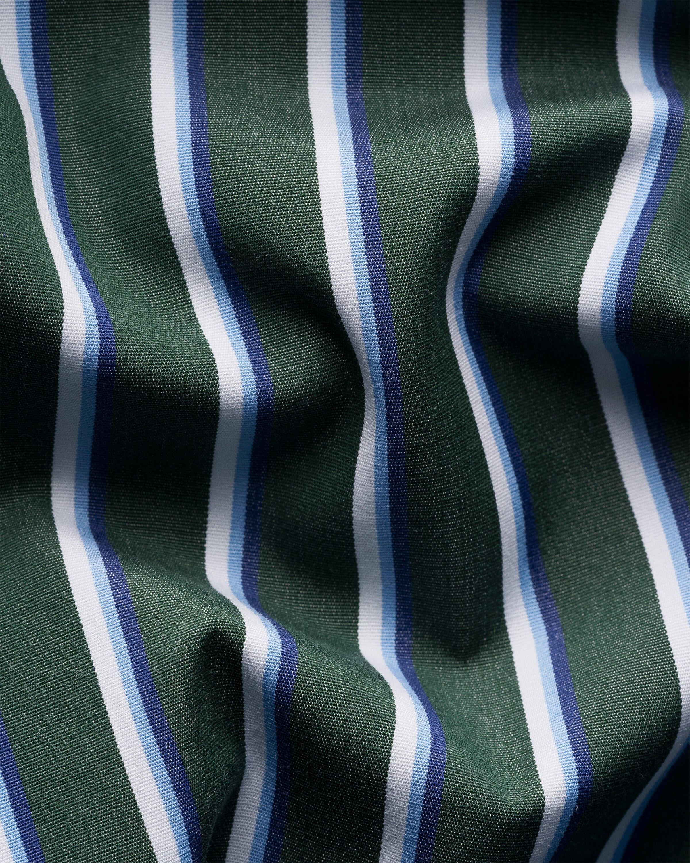 ETON X TRETORN STRIPED CLUB COLLAR SHIRT