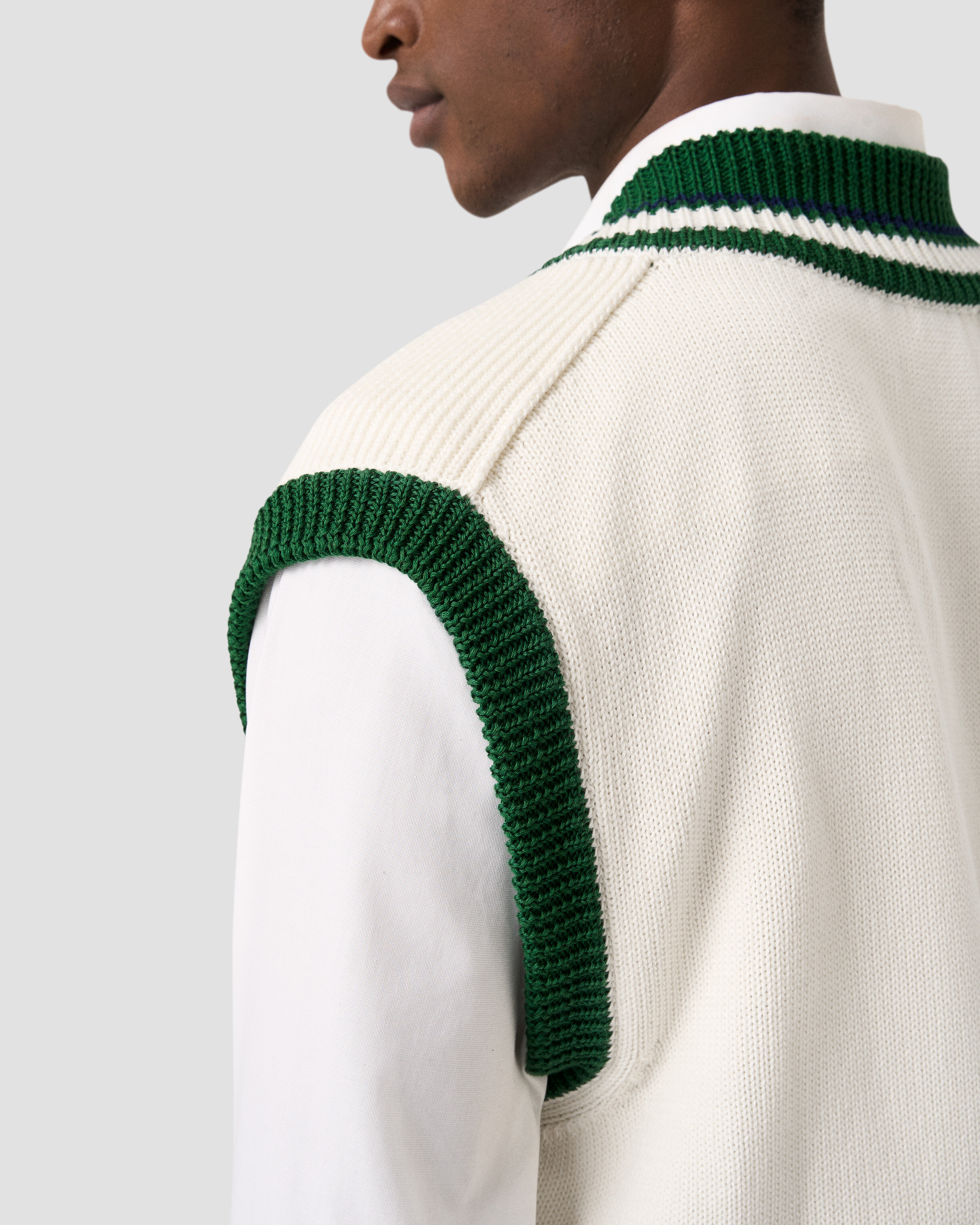 ETON X TRETORN COTTON V NECK VEST